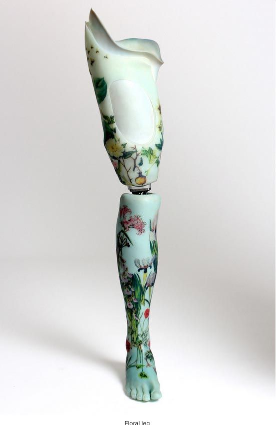 womensart1's tweet photo. Sophie de Oliveira Barata, founder of the Alternative  Limb Project, works closely with amputees to create surreal and glamorous prosthetic limbs that “can help to break down social barriers, and delight the eye.” #womensart https://t.co/A3pMad6WGG