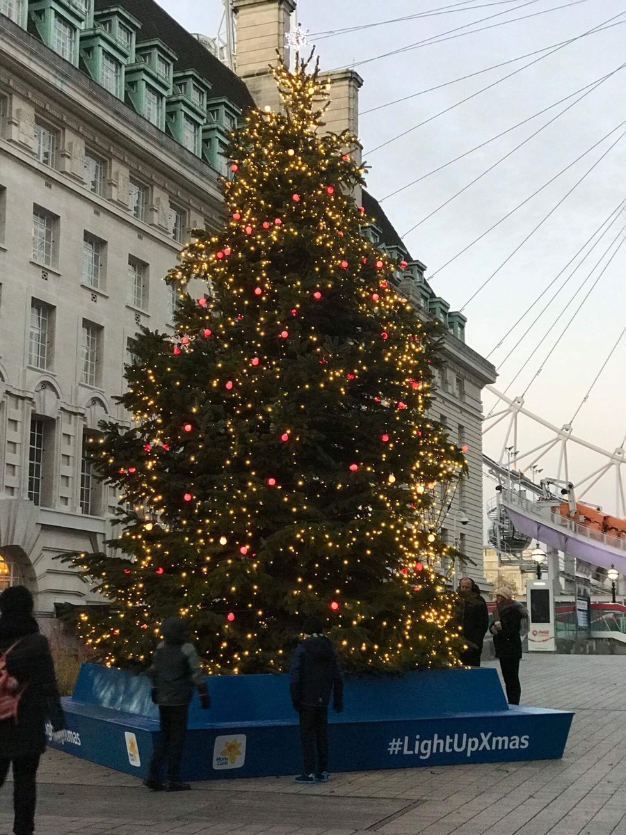 mariecurieuk's tweet photo. The world’s first memory-powered Christmas tree is ready for your favourite Christmas memories! #LightUpXmas 🎄 https://t.co/CDv4J5KHov