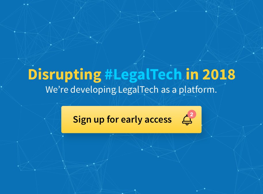 LegalTechAI's tweet image. We're building LegalTech.ai – a platform to exchange knowledge for legal professionals and technology enthusiasts. #legaltech
Sign up for early access ➞ legaltech.ai/#signup