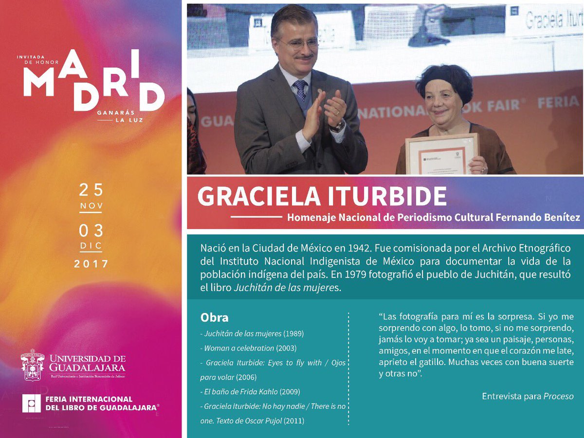 tonatiuhbp's tweet photo. Gran mirada y sensibilidad la de Gabriela Iturbide al retratar la vida de los pueblos indígenas. Con más de 40 años de trayectoria, esta fotógrafa es reconocida con el Homenaje Fernando Benítez. Felicitaciones. https://t.co/zT6KNQIx7l