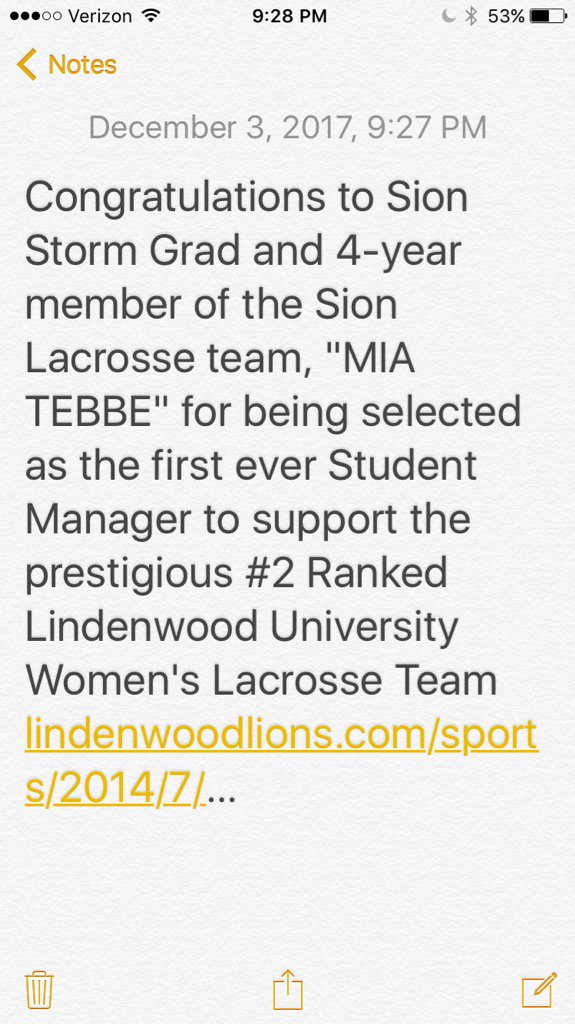 Sion Lacrosse tweet media