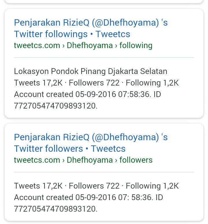 Ra_Ria_Rana's tweet photo. @kifli127 @Dhefhoyama @BangJapar_id @fahiraidris @DivHumasPolri @DPP_LPI @DPP__FPl @ardi_riau @henao_212 @ronavioleta @RiOjan282 @Him_NK @CondetWarrior @inni_abdullah @Syihab30 @zulfanny @ayahnyafaris @Ikh0ne_ @sillypopstar @minatrie @bin_nuh16
ktika MENGHINA JUNJUNGAN NABI,,mngkn otak nh bocah👇@Dhefhoyama ada #brutu kliya😒
kata'y #akunnyadibajak tp kok MENGHINA jd KEBIASAAN,,plus msh sempet nantangin pula😏
SELAMAT ANDA JD ARTIS DADAKAN DICARI ORANG SKMPUNG
#TERCYDUK👏😁 https://t.co/z4sjr7RIgi
