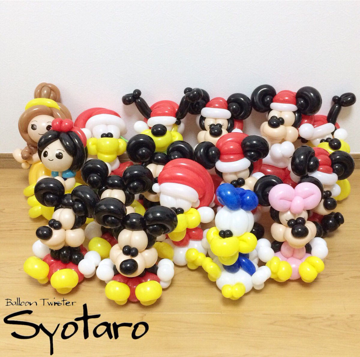 Balloon Syotaro 岩手県の福祉施設の職員さんから ディズニーキャラクターのバルーンアート作品のご注文を頂きました 今回が2回目のご注文で 施設へ慰問にやってきた子どもたちへプレゼントされるそうです バルーンアート ディズニー ミニー