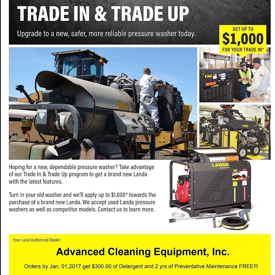 Advanced_Equip's tweet image. Trade-Up &amp;amp; Trade-In Sales Event!!
Get up to $1000.00 for your trade!! *No matter the condition or brand!