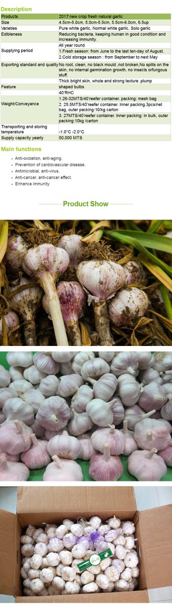 nancyyyjiang's tweet photo. the description of our garlic , wish you like😍😊. #supplier #health #catering #wholesale #garlic #farmtotable #usegarlic #Organic #trading  #garlicmarket https://t.co/JFyNScZyHB