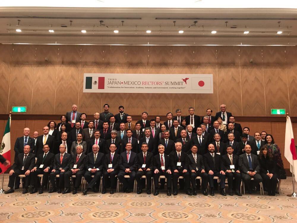 MQuinteroq's tweet photo. Muy exitosa la Tercera Cumbre de Rectores #Japón - #México; Felicidades a la #AMEXCID y la @EmbMexJapon: fortalecer la cooperación y movilidad internacional, prioridad del #TecNM @SEP_mx https://t.co/D0HZoA4Xbx