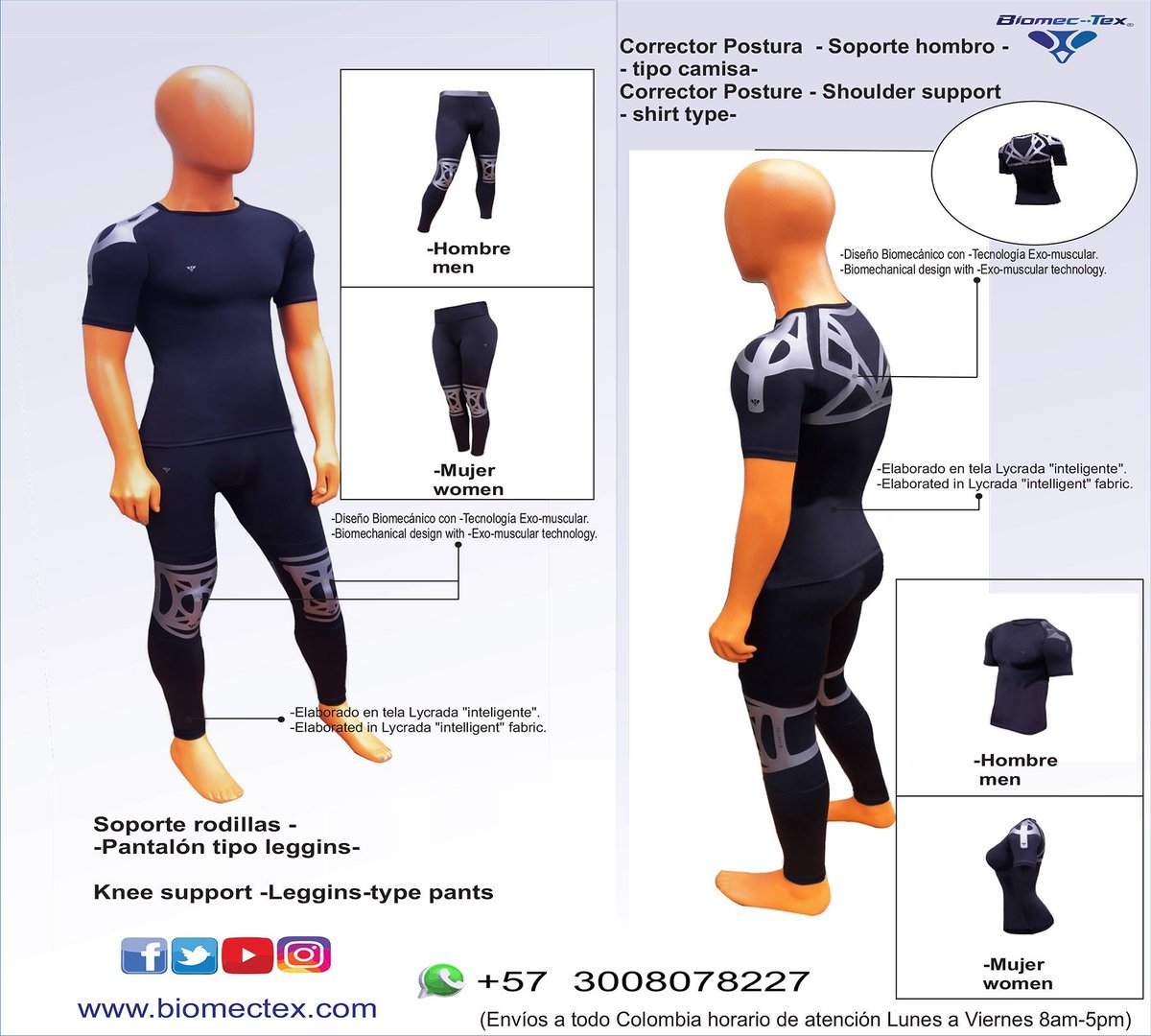 biomectex's tweet photo. Hola!, te gusta cuidar tus articulaciones y postura?, entonces te gustará Biomectex® , sigue esta cuenta o  ingresa a nuestra página web :

https://t.co/NtsMTzZziQ   y conoce más al respecto! 

"Tú Salud es lo más importante, Cuidala !..."

#biomectex #saludpreventiva https://t.co/8WWrzBYMTY