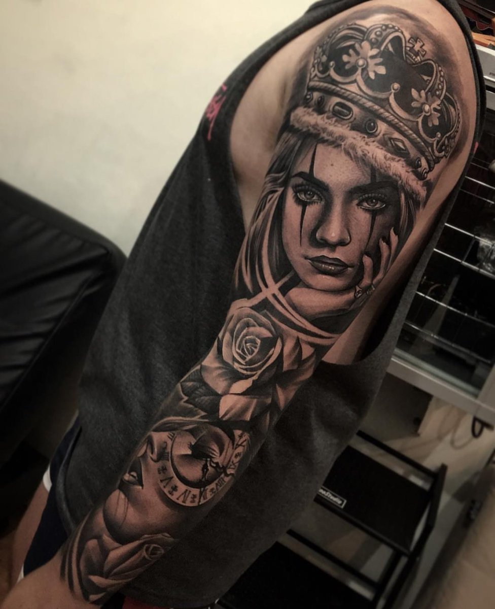 TheDailyTattoos's tweet photo. Artist: dodepras https://t.co/hMU8JNQTNa