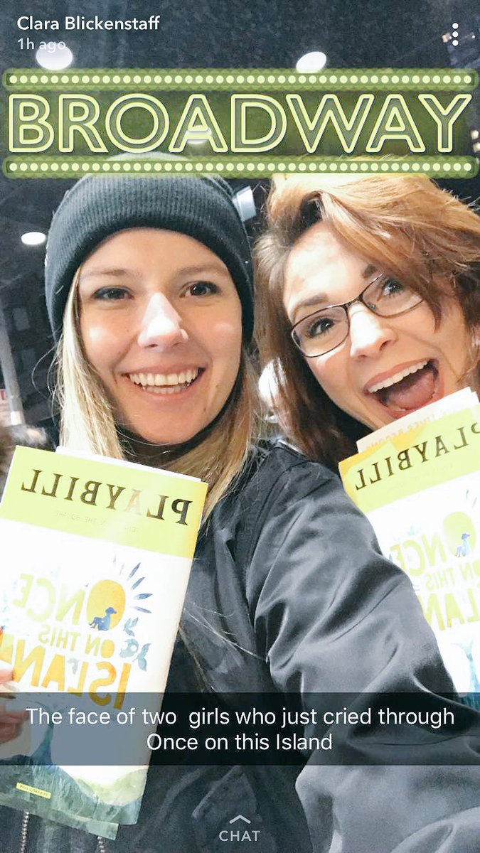 taylorshelly's tweet photo. HAPPY OPENING @OnceIslandBway!! 😱🏃RUN, don't walk to see. This is the show that bit me w/ the #theaterbug &amp; reminds me I LOVE what I do 🎭 https://t.co/DE9R4AsQxQ