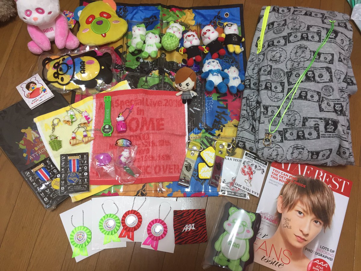trio_harajuku's tweet photo. 🌟AAA福袋販売決定🎉🎉

郵送＆店頭受取り販売⚡各抽選販売となります🎵予めご了承下さい🙇
ご募集開始は近日公開🎵
…その前に抽プレ💥当垢F＆Rにてご応募認識🎵
2名の当選者様は販売価格に対し内容ご感想呟き📷お願いします🙏

画像は皆様よりご投稿頂いた、前回5000円福袋内容です📷

#TRIO原宿 https://t.co/Pif73aUaKe