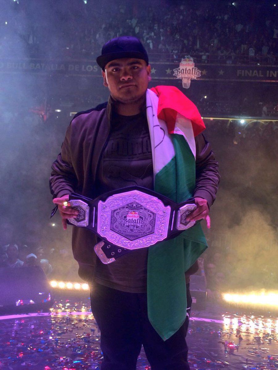 GRACIAS, esto es para ustedes, CAMPEÓN internacional Red Bull Batalla de los Gallos México 2017 👑🇲🇽🔥