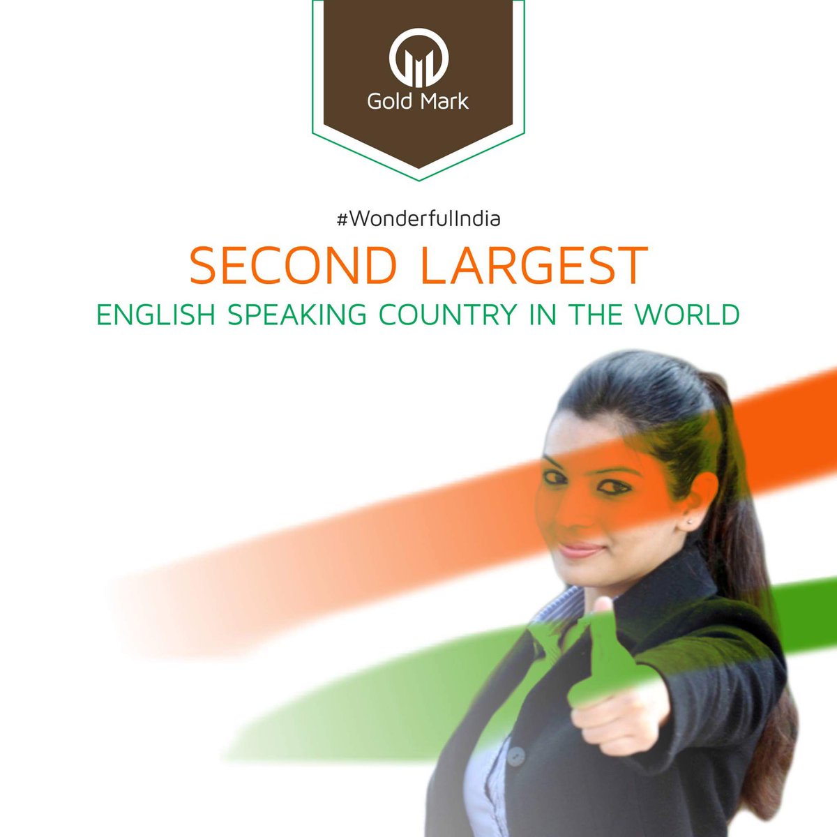 veragoldmark's tweet photo. #VeraGoldMark #WonderfulIndia
Though India is a country of multiple regional and local languages but in terms of English speaking countries in the world, it ranks number 2. Yes, 10% of Indians can speak in English which is about 125 million people. https://t.co/wVQ8USQWJY