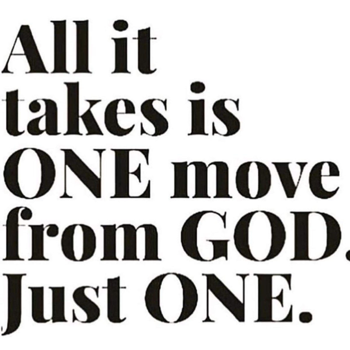 QueenLenaC's tweet photo. Just one. #moveGod https://t.co/SeGqM3ysYt