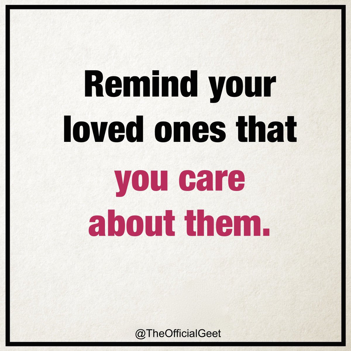 theofficialgeet's tweet photo. #MyGeet: It is important to always tell people how you feel, especially the ones who are closest to us! Don't just assume they know. #MondayMotivation #NavyDay #MotivationalQuotes https://t.co/PEmBK6dIOc