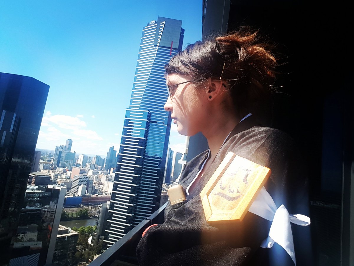 Nomupaiya's tweet photo. Nice and easy in Melbourne as #nanaoise #bleach #8thdivision #soulsociety #Nompire #cosplay https://t.co/SqSltjhYsj