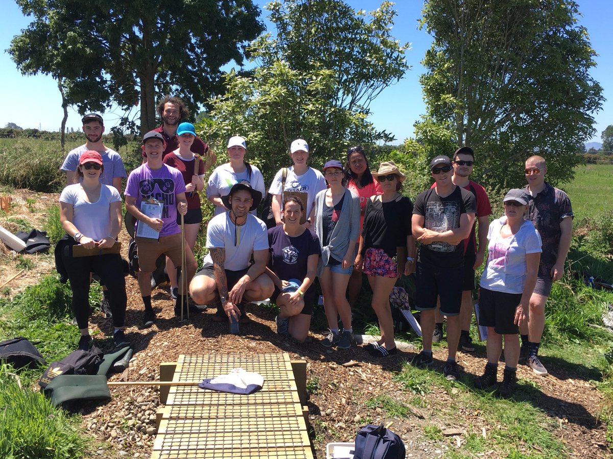 ECan's tweet photo. Last week, 2 ECan staff members spent the day at the 5-Springs dairy farm with @UCNZ students checking out an area that has been restored and protected under a QEII covenant with the help of the landowner, CAREX, and LivingWater. https://t.co/N50nkb2sEn