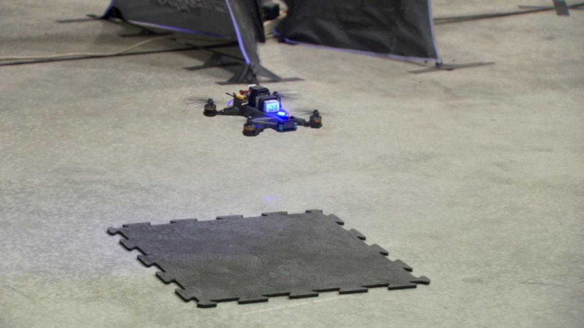 MarvinStone's tweet photo. An autonomous racing drone that can (almost) beat a human
https://t.co/LdmNJGDCSh
#autonomousflying #Drones #UAV #ArtificialIntelligence #AI https://t.co/EgijbfYOR9