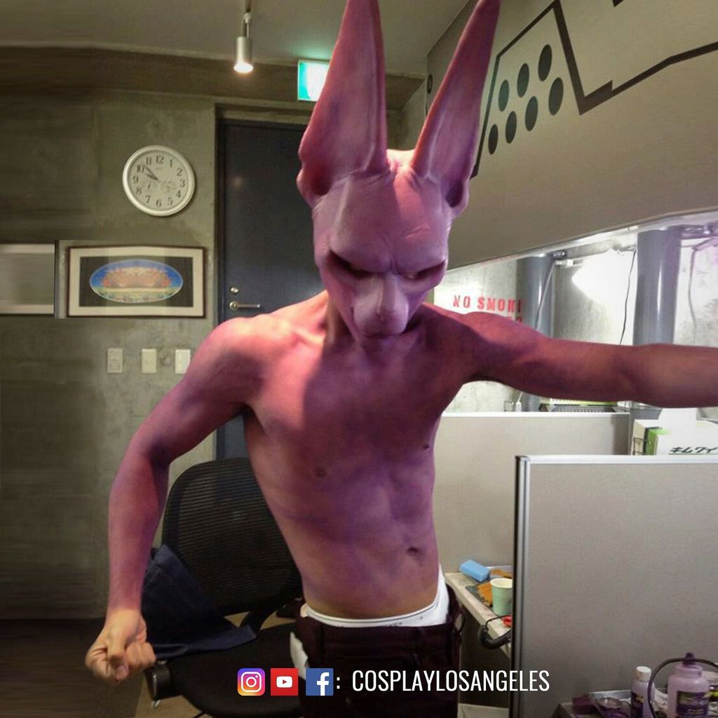 Cosp_LA's tweet photo. ⚠Finished body paint. ................................. #beerus #beerussama #dragonballz #dragonballsuper #cosplay #cosplayer #dragonballcosplay #dbzcosplay TBT2013 #AFASG2017 #afasg #c3afasg17 #afa2017 #afa #animeusa #Sabakon #DerpyCon #Daishocon #AnimeNYC #animenorthtex… https://t.co/K13NUAhAbS