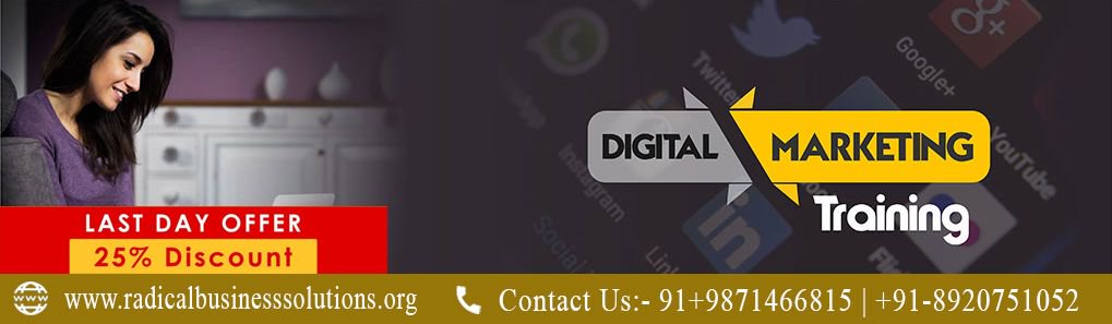 radicalbusines1's tweet photo. Advanced Modules in Digital Marketing Master Course
Discount Offer
Visit us: https://t.co/xvuymB68Ri
more info:- +91-9650505553 | +91-9811190558
#digitalMarketingCourse #DMcourse #digitalMarketing https://t.co/mVxROr90u1