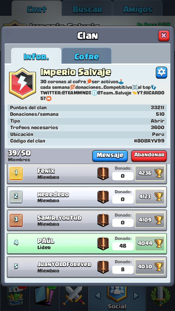 MNDZPAU1's tweet photo. Continuamos creciendo familia #fuerza imperial 
📛RT
👉FV
Echando ganas al top 💯👑 https://t.co/TWMh9QQoR3