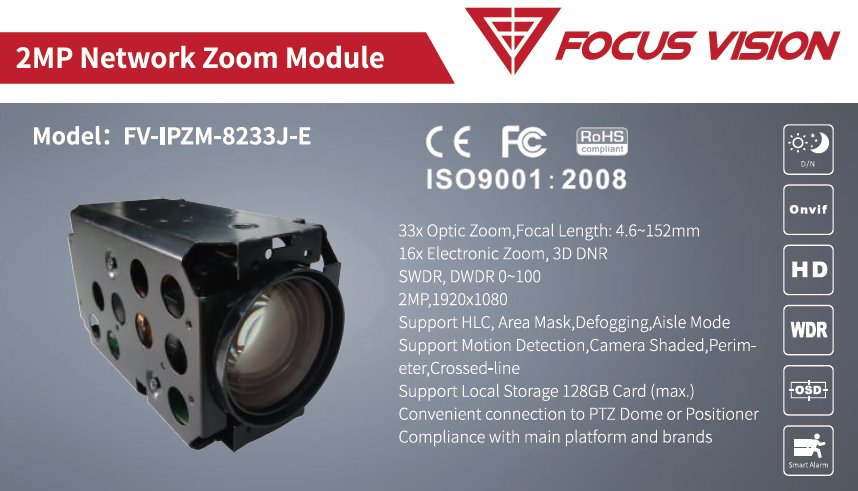 AIPUWATONSH's tweet photo. The series of Zoom Modules is our hot items of year 2017 which offers you 2MP or 4MP solutions with 20x, 32x and 33x optic zoom working with your PTZ. https://t.co/g29CVtMnVk