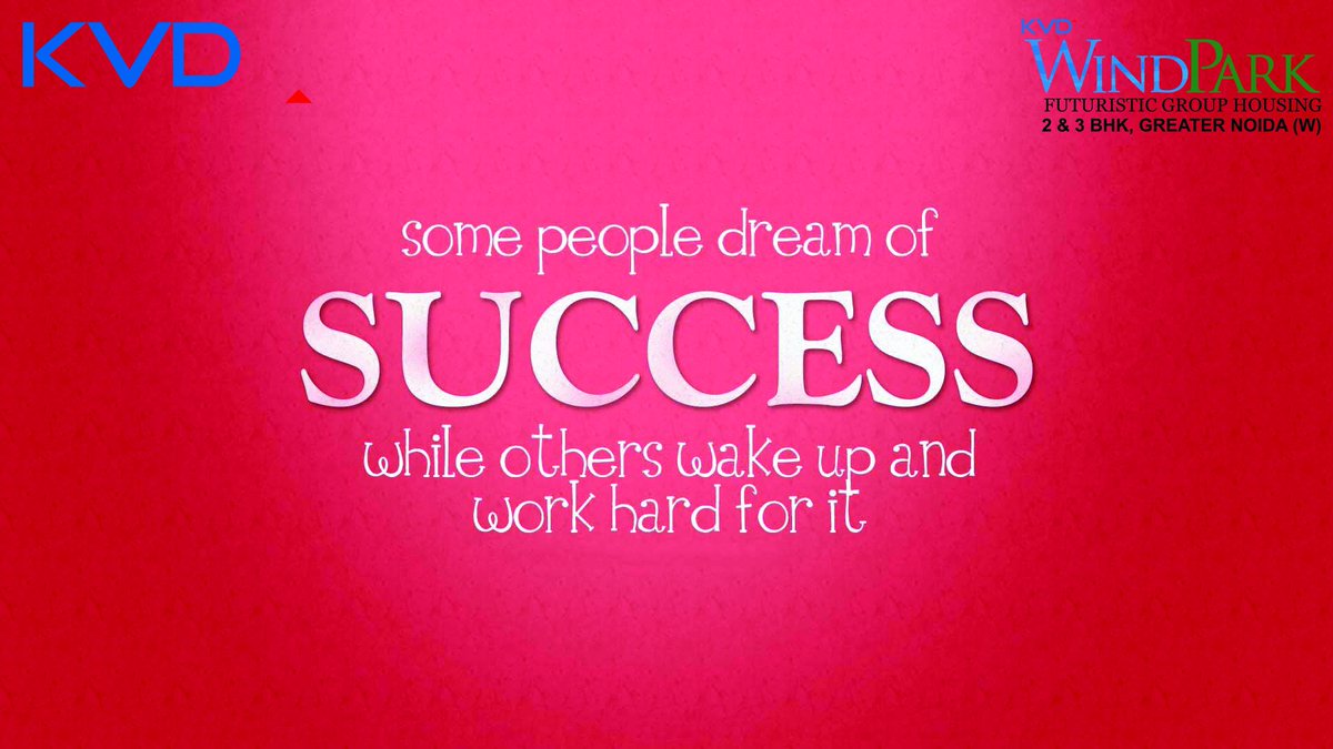 kvdevelopers's tweet photo. #KVD_Motivation: #Monday is the #PerfectDay to correct last weeks's #Mistakes.
#KVDWindPark #NoidaExtension is offering #BestLocation #2_3_BHK_Flats starts #30Lacs* All Incl.
#SuperStructureReady #PossessionSoon #GreaterNoidaWest #BestProject
Call- 8800593464, 9716117675 https://t.co/KdX8XdX8zR