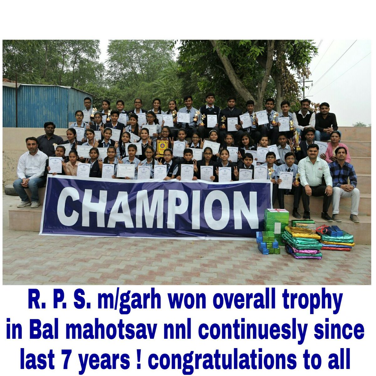 RPS__Schools's tweet photo. Over All Trophy in Bal Mahotsav Narnaul https://t.co/37zr6nYfqI