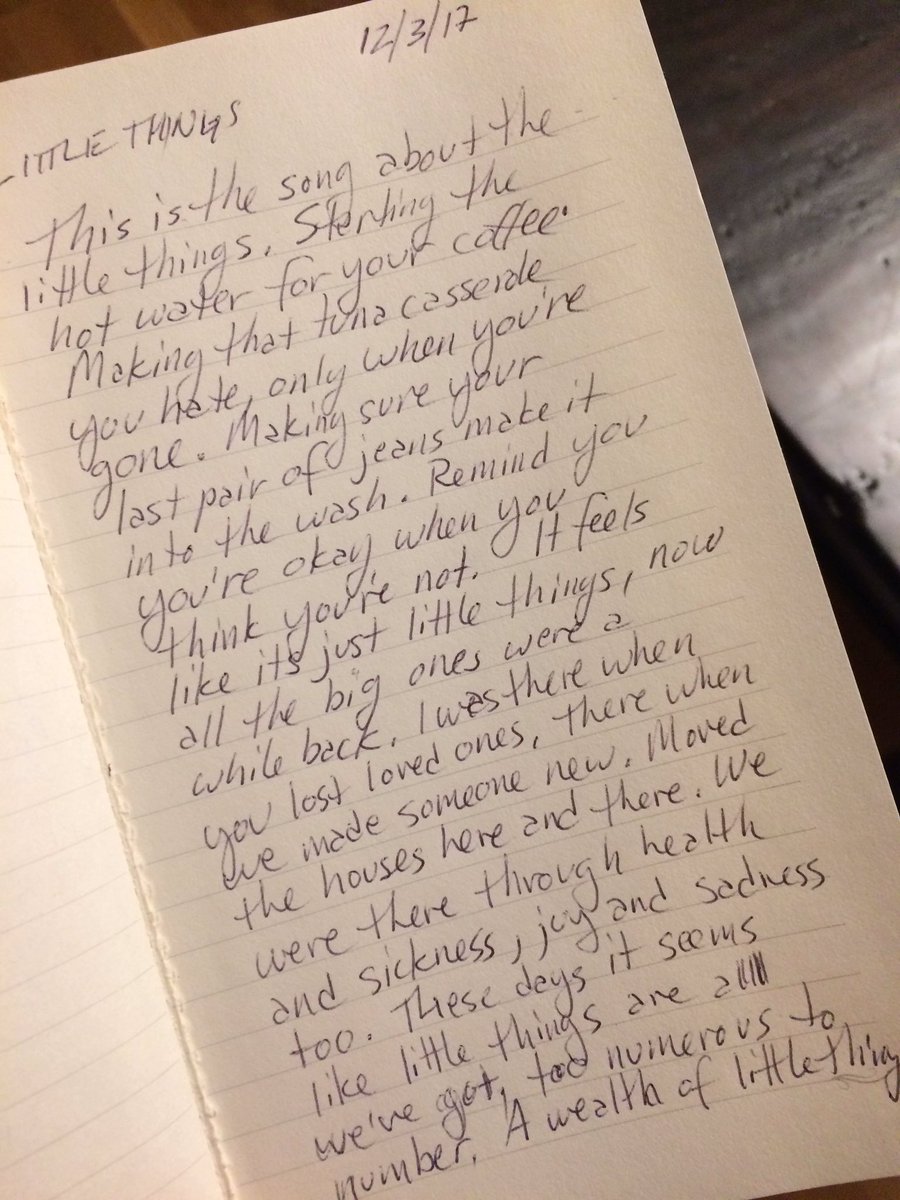 Margfrey's tweet photo. #musember day 3. Brainstorming for love song for old married people. https://t.co/vtWNAx4VJl