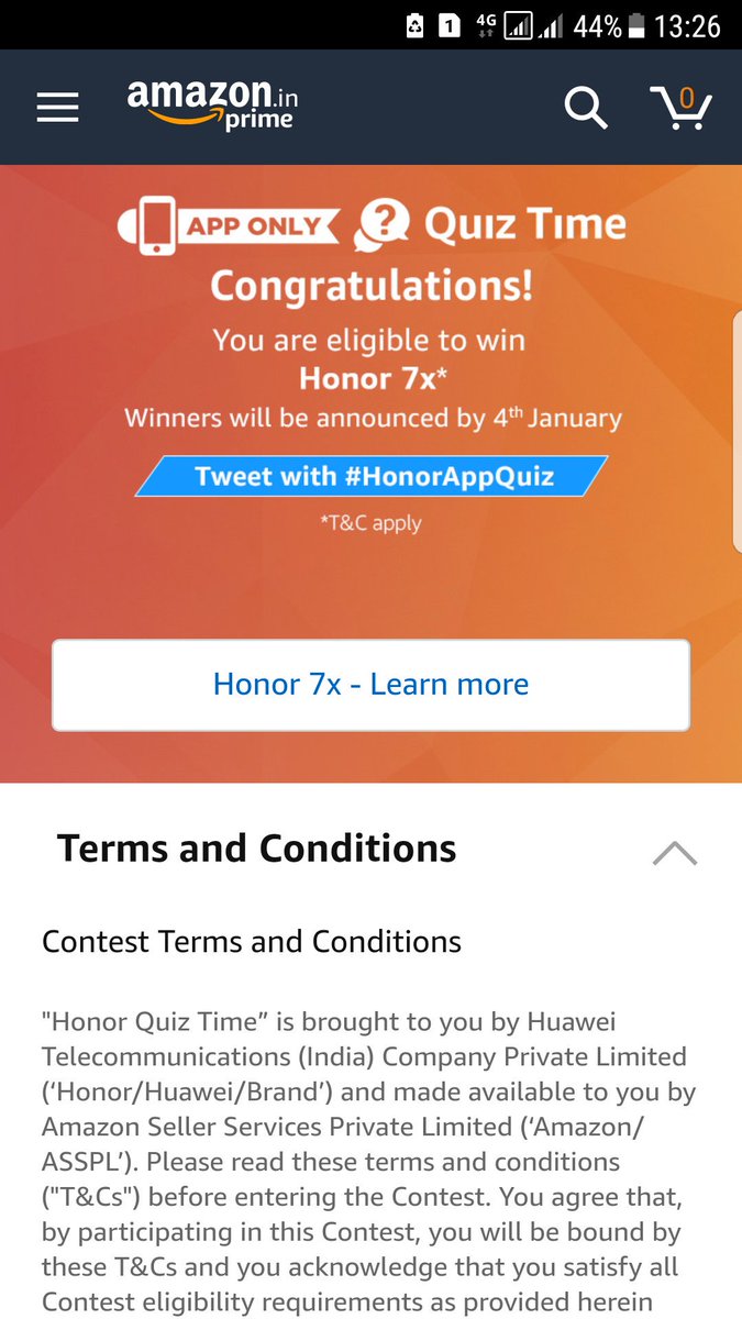 murali_official's tweet photo. #HonorAppQuiz https://t.co/bSxs0G0dNQ