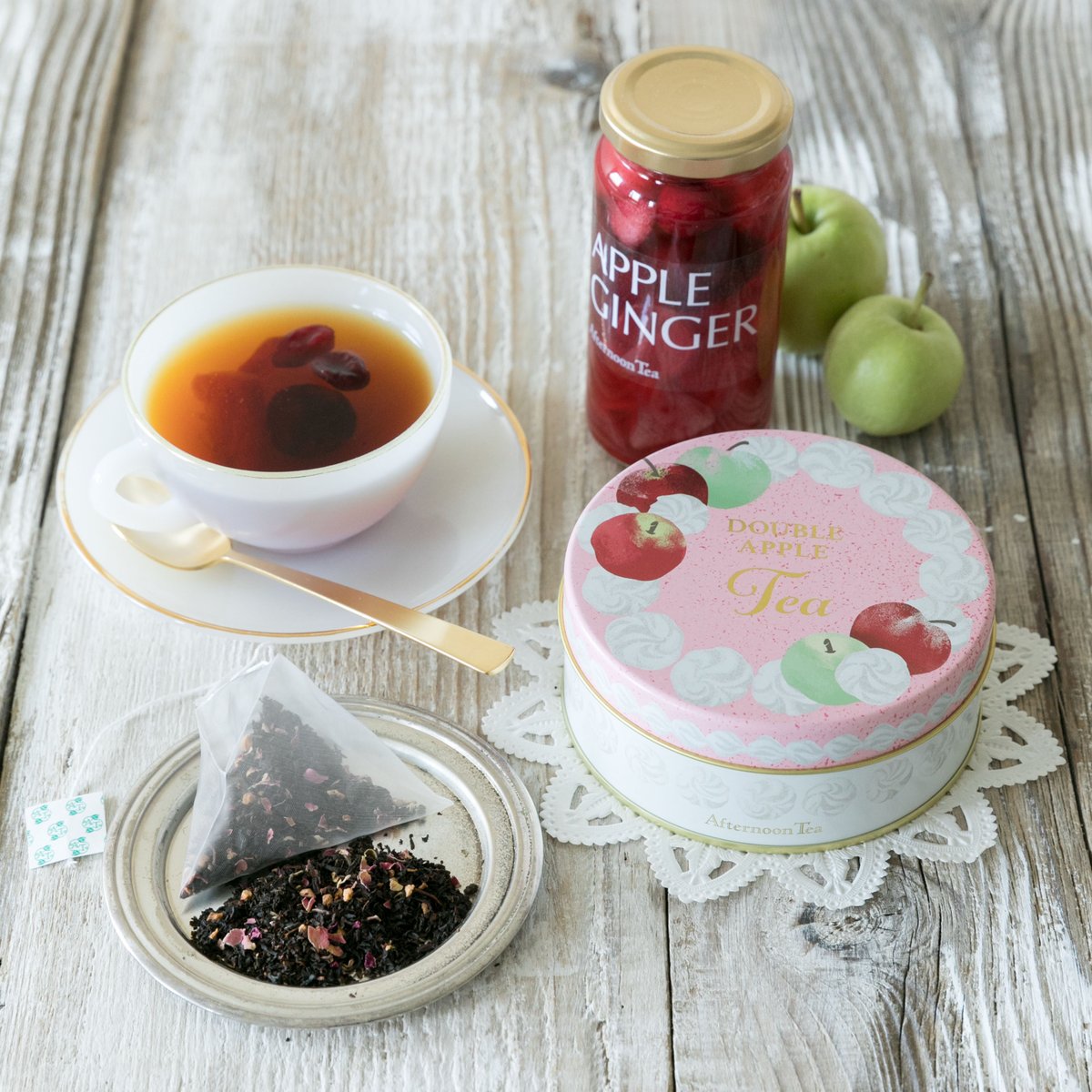 Afternoon Tea Auf Twitter クリスマス限定紅茶のパッケージ缶は ホールケーキがデザインモチーフになっているんです サイドに注目 アフタヌーンティーティールーム Teaforpeace