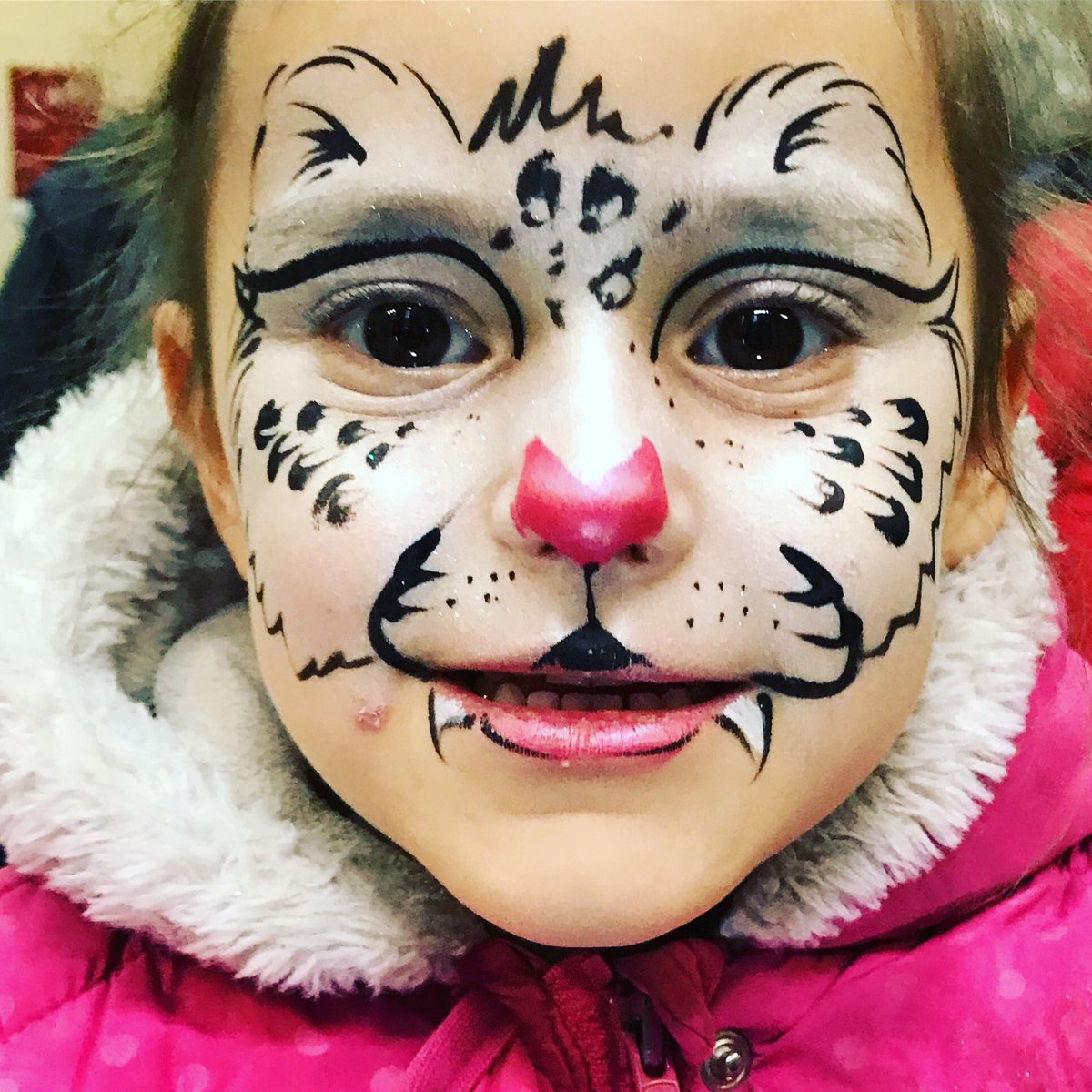 Here’s a little snow leopard design 👍