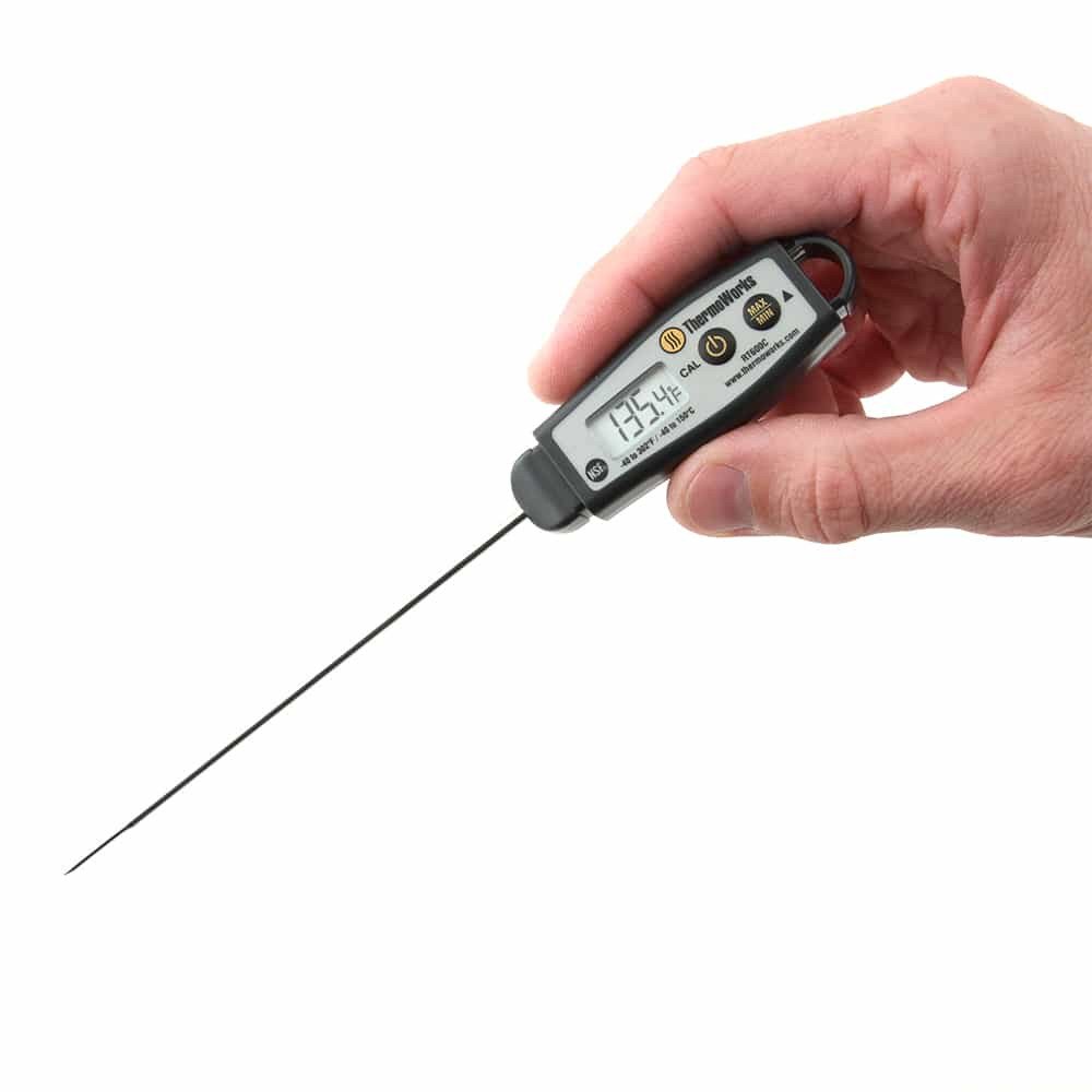 thedesignbaker's tweet photo. @AskTSA Can I bring my @Thermapen digital food thermometer in my carry-on? The probe is 4.8 inches long. https://t.co/Nvmto9QA9k Thanks @AskTSA https://t.co/S732TmZBtp