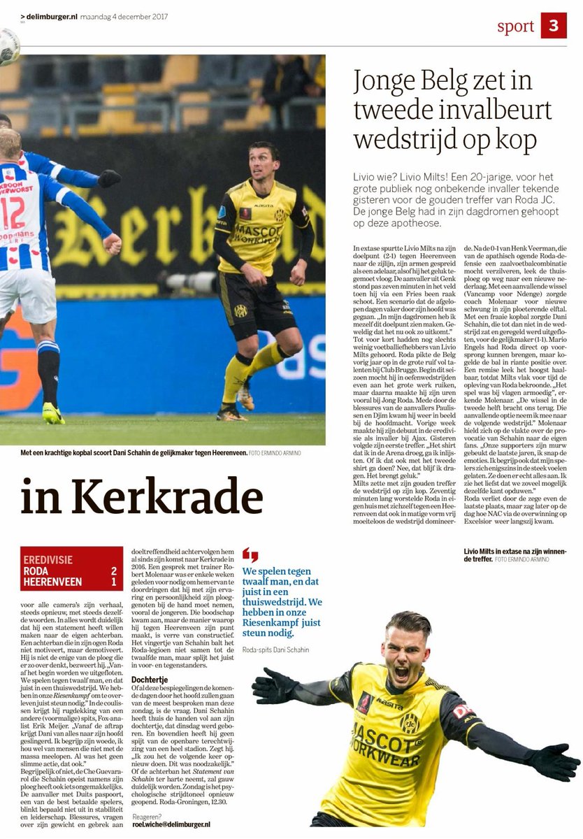 klompie0817's tweet photo. #rodhee 3 belangrijke punten zijn binnen, dat is het belangrijkste!!!!
Vuur zunt Roda, en Zondag weer allemaal achter Roda gaan staan. https://t.co/tFcPnqzPtX