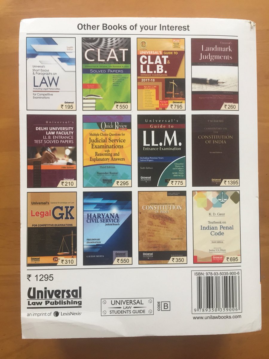 clamcuckoo's tweet photo. Received my gift for the #KnowLawsWithLN Contest! Thank you so much Team @LexisNexisIndia ππ» https://t.co/dCBifekj3I