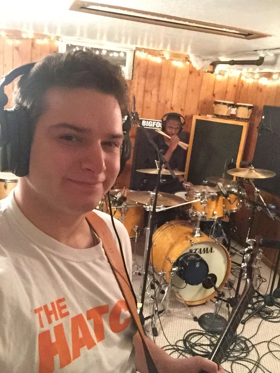 ModernHollows's tweet photo. Our last little recording session for a while was today!! Excited to bring out a couple more singles soon!! https://t.co/iwodMexj8b
