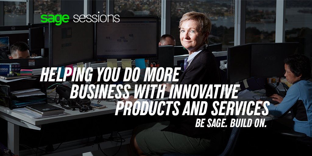 SageAustralia's tweet photo. Register today for #SageSessions! This is a must-attend FREE event that delivers a learning and networking experience that will inspire you to drive your practice or business forward. https://t.co/RGDvJklovd

#SageSessions https://t.co/zNUEBqLTF3