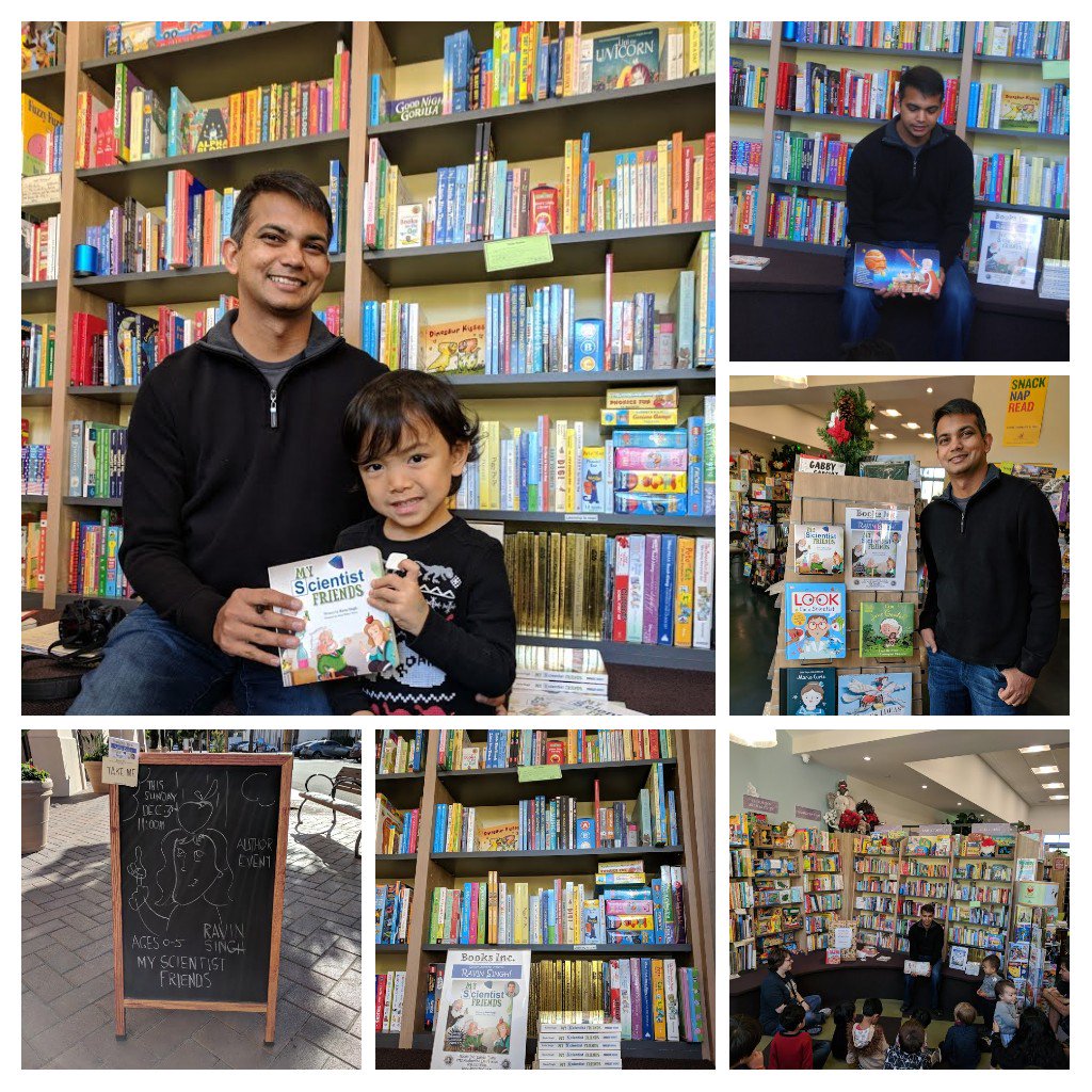 myscifriends's tweet photo. Thanks to Robin, Cheenie, and the wonderful crew at Books Inc. Santa Clara for having us at storytime. So much fun! https://t.co/pLvd9bbMVn