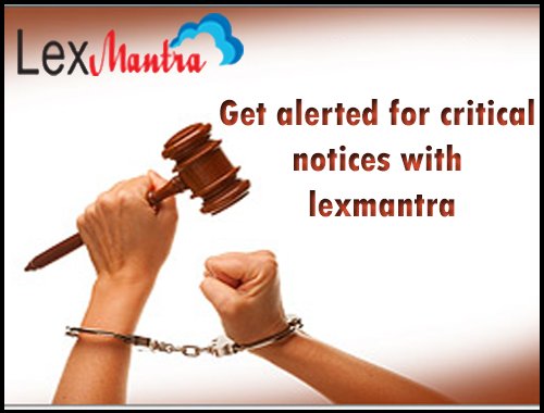 lexmantrafsl's tweet photo. Get alerted for critical notices with lexmantra
https://t.co/tunuVNDXt8

#case_management #matter_management #litigation_management https://t.co/6dttmB8bkl