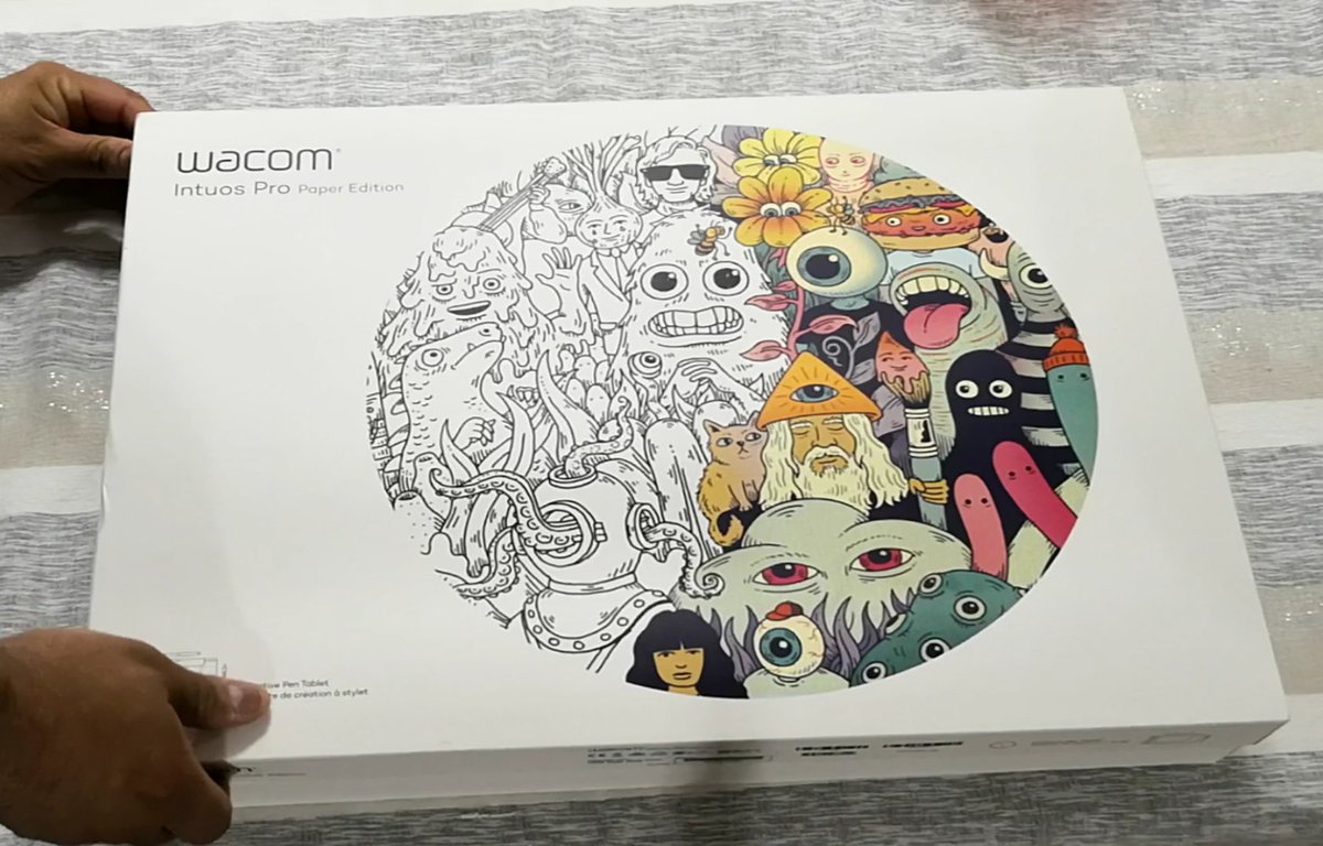 blogdenotas's tweet photo. Esta belleza también viene @wacom @WacomEspanol #IntuosPro #PaperEdition https://t.co/LInZ4XBAv4