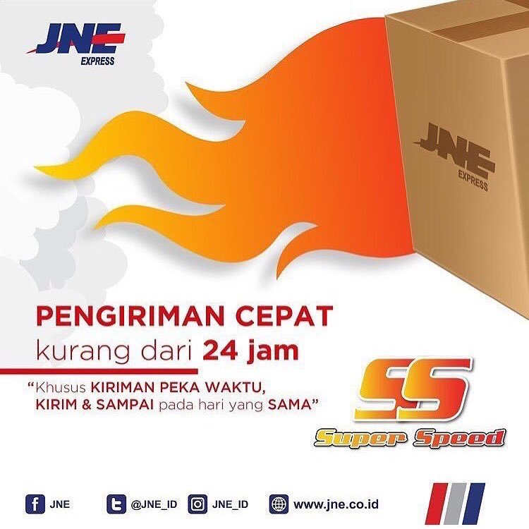 JNE_ID's tweet photo. Gunakan Service Superspeed untuk pengiriman paket atau dokumen yang urgent harus segera sampai.
.
#layanan 
#superspeed 
#jne
#connectinghappiness
#olshopid 
#olshopindo
#jnemewarnaiindonesia 
#hutjne27
#paket https://t.co/gkpFSjluit
