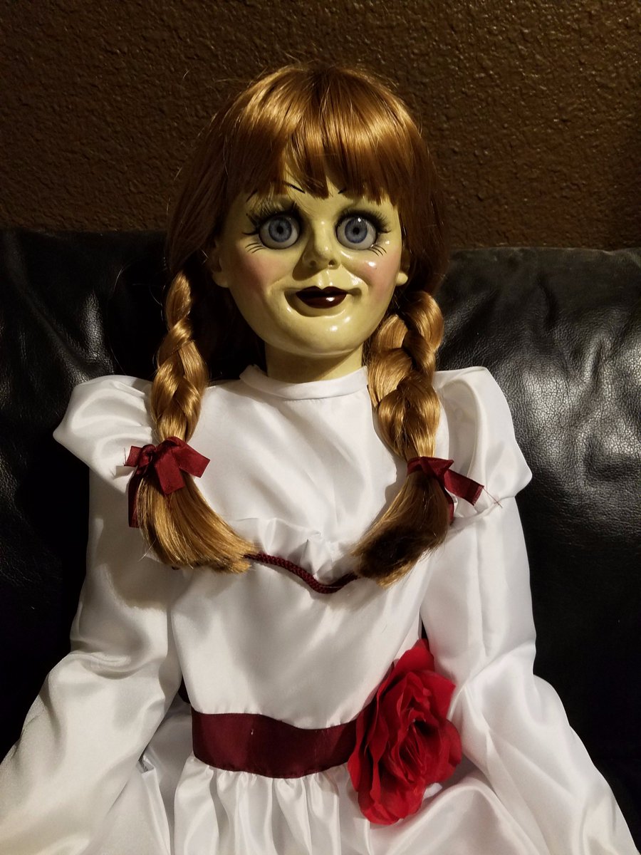 scary closet annabelle doll