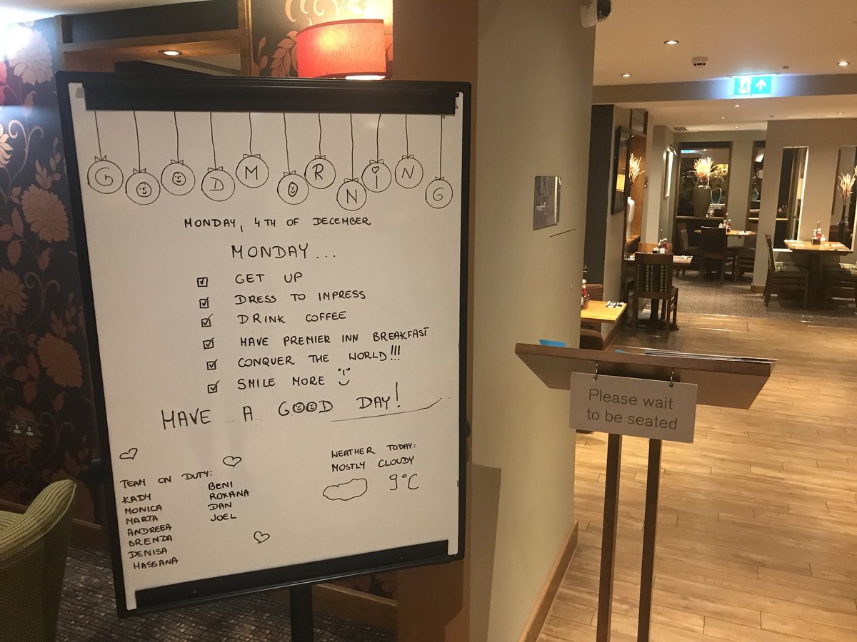 Premier Inn St Pancras ready to conquer the world 🌎💪! Happy Monday everyone 😊@R4chelMcKeeman <a href="/PIStPancras/">PI St Pancras</a> <a href="/LAhMostloved/">LAhMostloved</a>