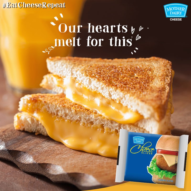 MotherDairyMilk's tweet photo. This One Takes You Into A Food Coma! #EatCheeseRepeat https://t.co/AKpM2hYbdT