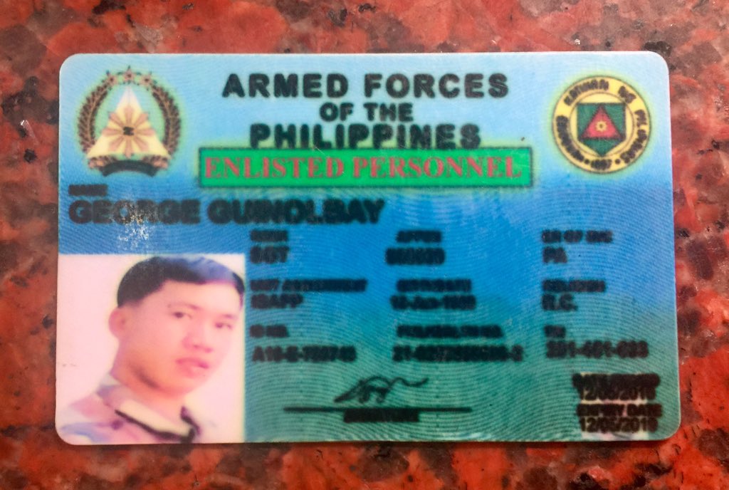 Philippine Military Serial Number