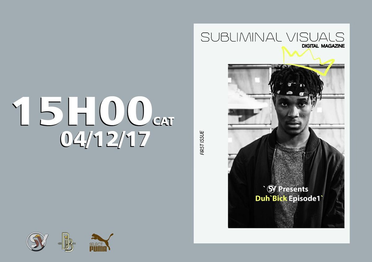 _subliminal4's tweet photo. A special thanks to everyone that made this possible ๐๐ฃโฐ
#SubliminalVisuals
#SVpresentsDuhBickE1
#SVDigitalMag
(Retweet) https://t.co/33LVtfg2Me