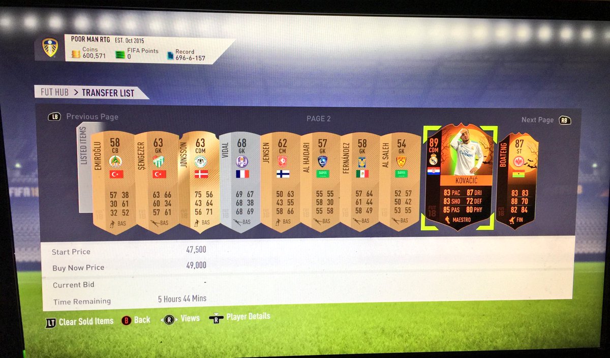 Nick28T's tweet photo. Such an insane week for the #PMRTG 

Elite 3 for the first time in FUT Champs and huge profits on our scare card investments! Goodnight ya beauties! 😴💤 https://t.co/lcRA2BwDqk