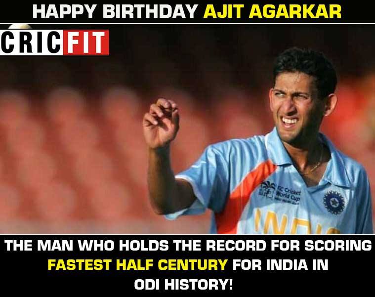 Happy Birthday Ajit Agarkar! 