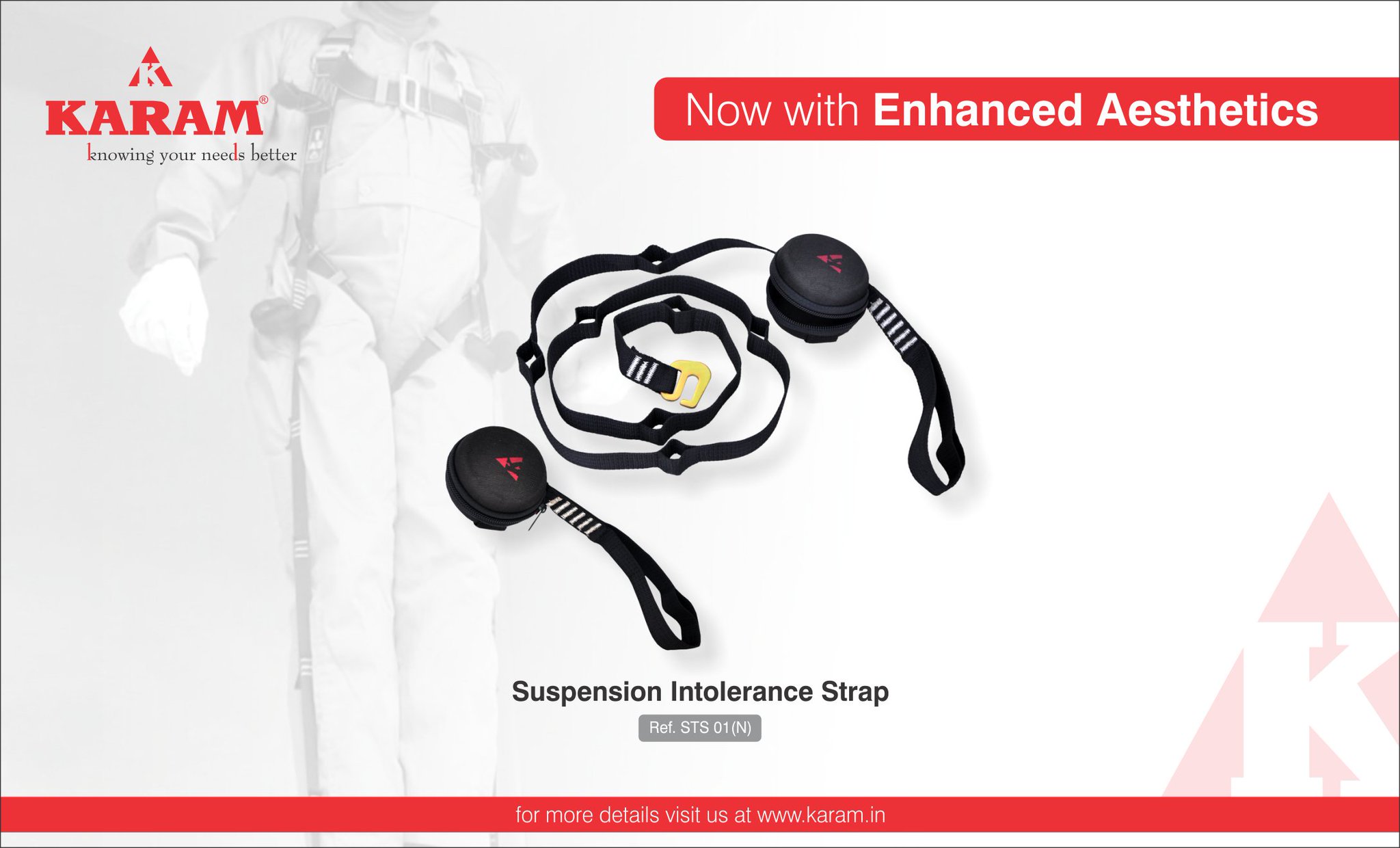 KARAM on Twitter "KARAM Suspension Intolerance Strap Ref. STS 01(N) Is now equipped with