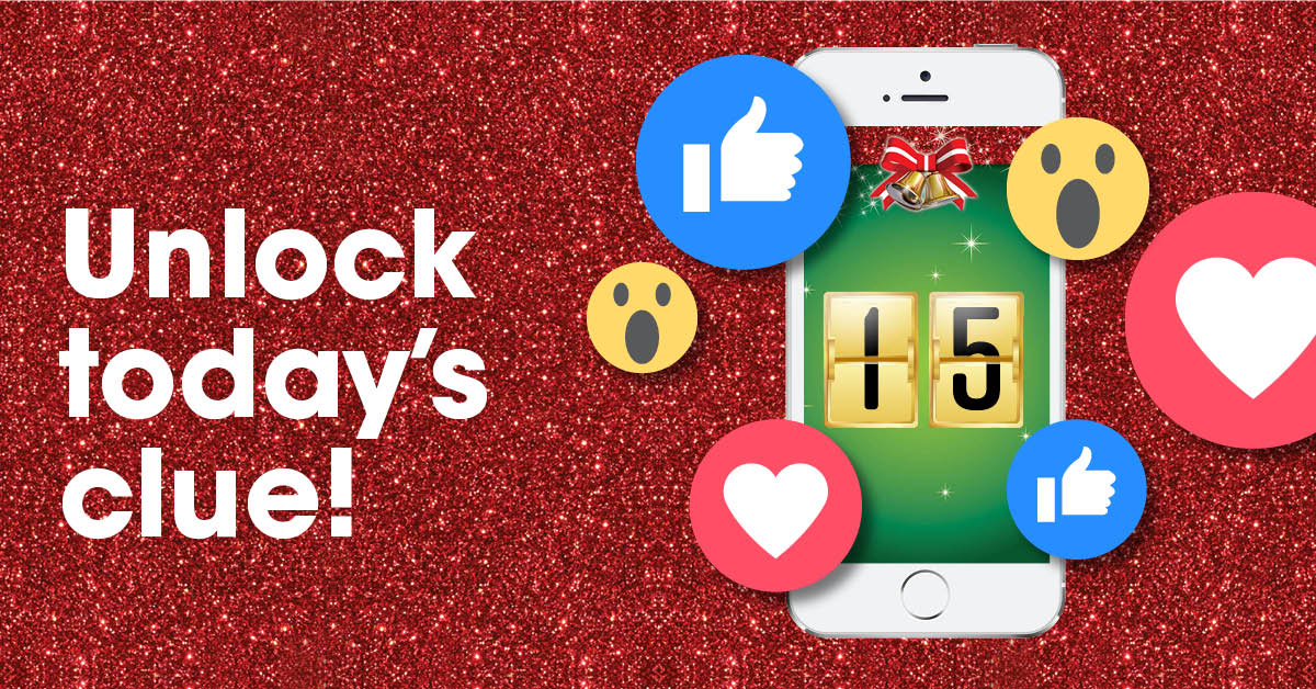 Clicks on Twitter "Just 15 Working Days until Christmas! Stand a