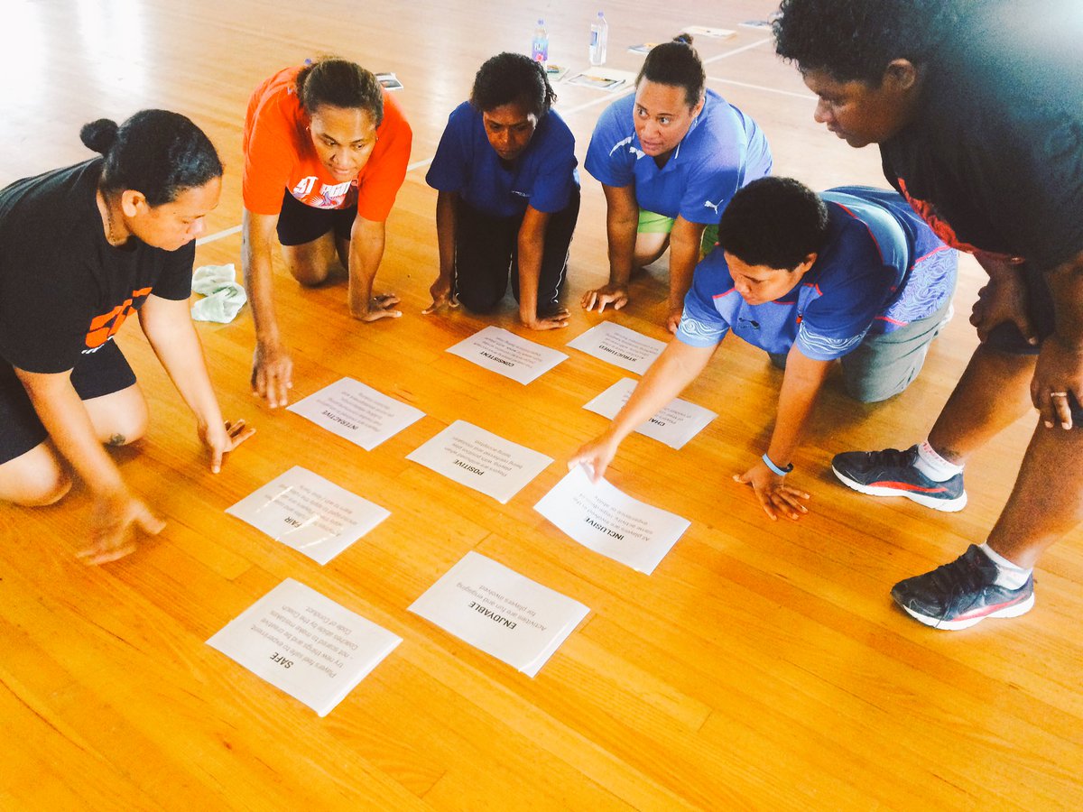 UnaRokoura's tweet photo. Day 1 done and dusted #OceaniaFoundationCoachAccreditation First of its kind in the Pacific #NetGOFiji https://t.co/Ne2s7JsREe